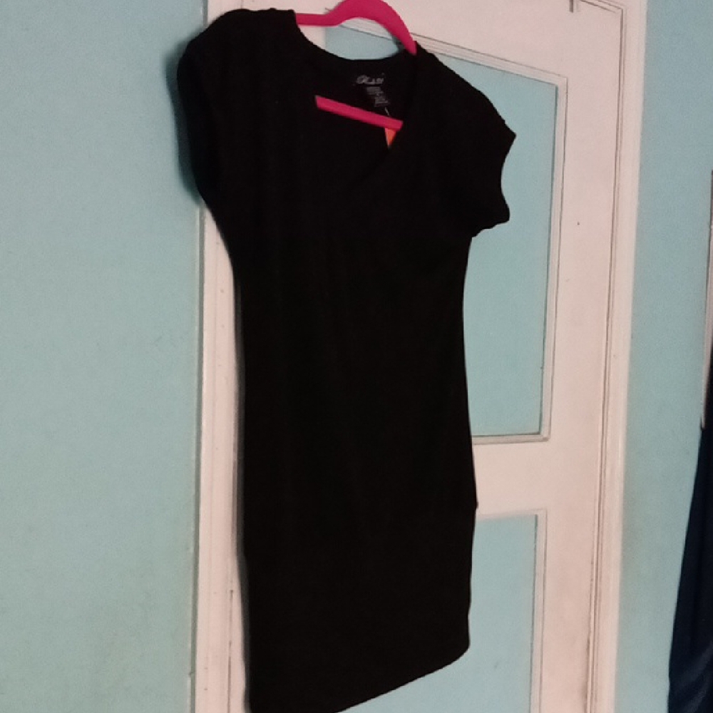 Rock L.A. Black V-Neck Top